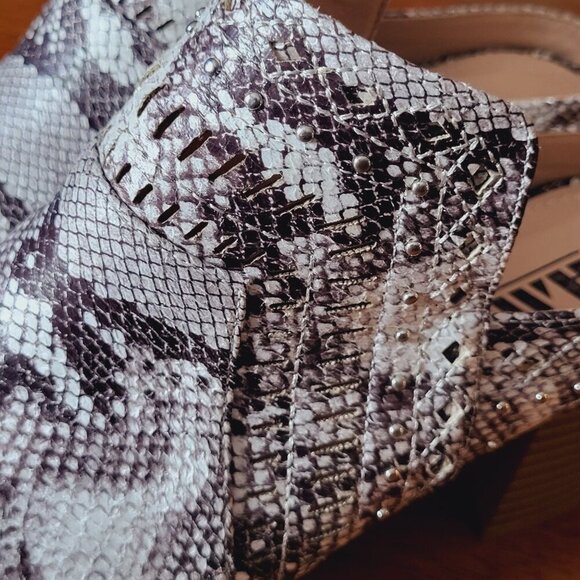 AMS ~ Sz 8 ~ Snake Print ~ Mule Shoes ~ NWOT - Picture 3 of 7